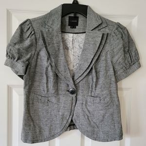 Juniors Short Sleeve Blazer
